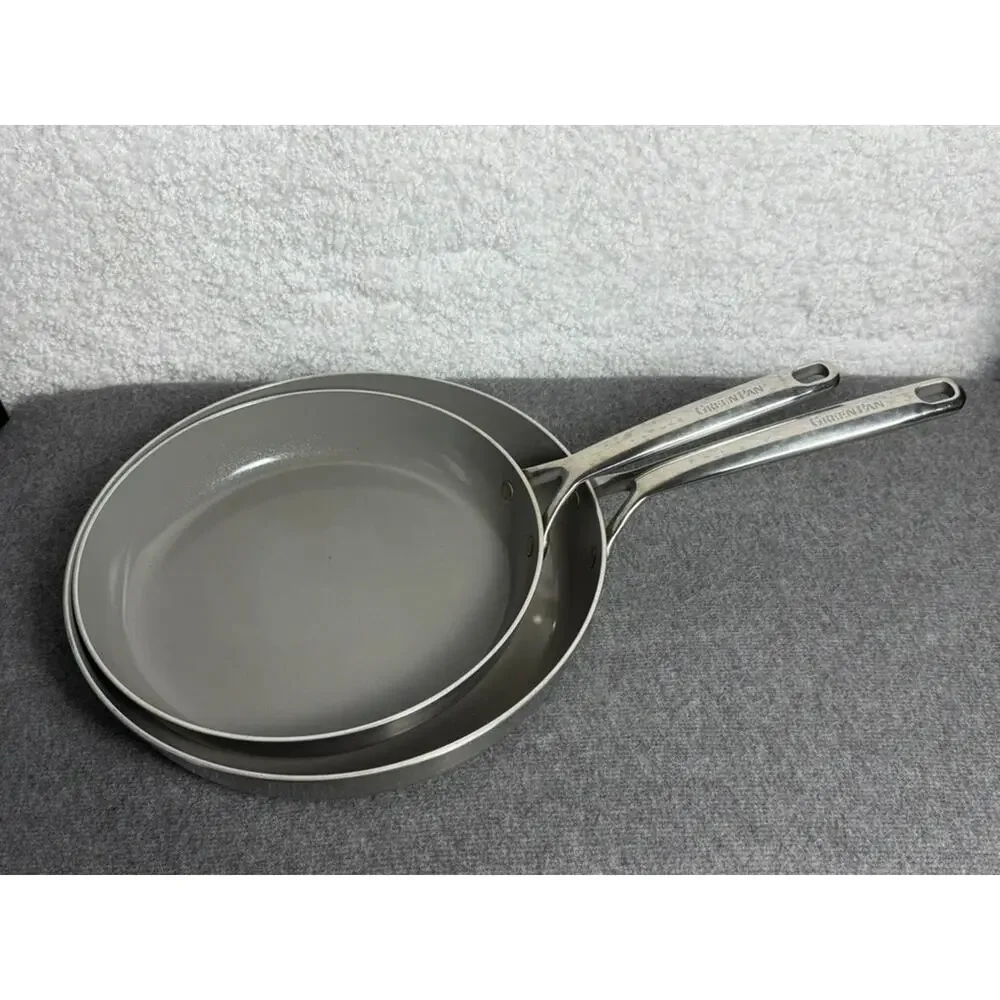 GreenPan Chatham Ceramic Nonstick Frying Pan Set - Induction Capable - 10